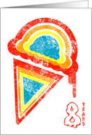 happy 8th birthday ice cream dripz card