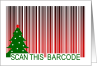 Merry Xmas Barcode