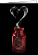 love potion valentine’s greeting card