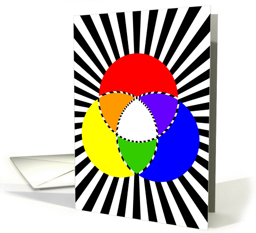 color chart : venn diagram card (897614)