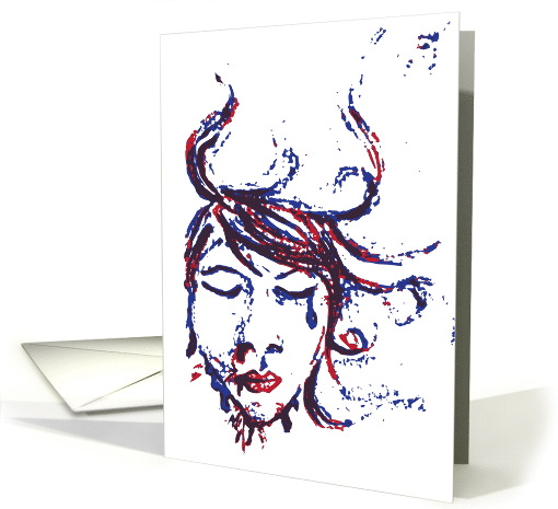 dark waters (blank inside) card (901885)