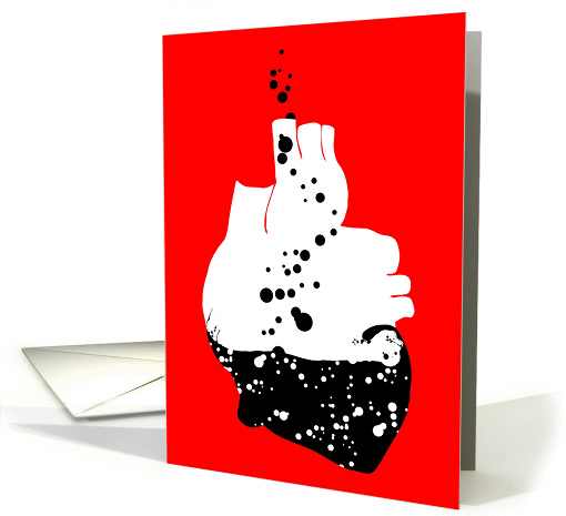 valentine's day, toxic heart card (903073)