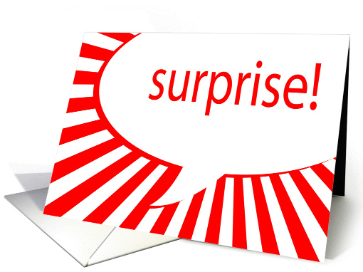 surprise! surprise party invitation card (904266)