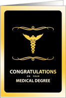 congratulations on your medical degree card