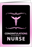 congratulations on becoming a nurse card