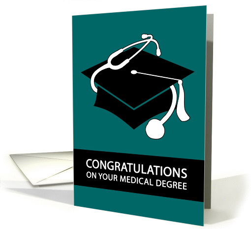 congratulations on getting your medical degree card (929532)