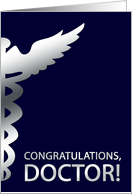congratulations, doctor! card