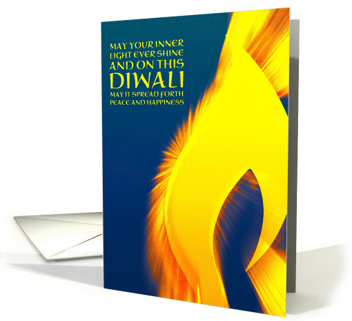 diwali inspirational inner light burst card (958921)