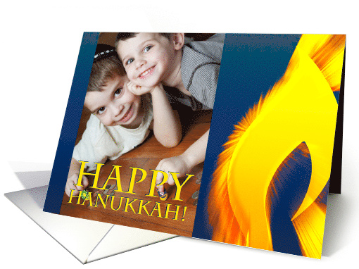 happy hanukkah photo card (960523)