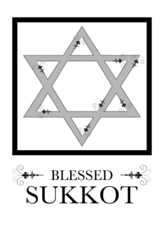 Blessed Sukkot ...