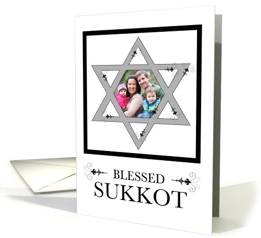 Blessed Sukkot Photo card (961033)