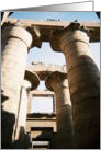 Karnak temple card