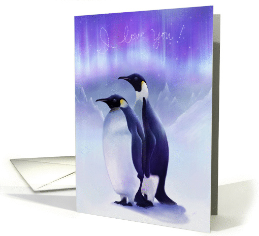 Penguins in Love card (235092)