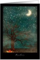 Samhain Halloween card