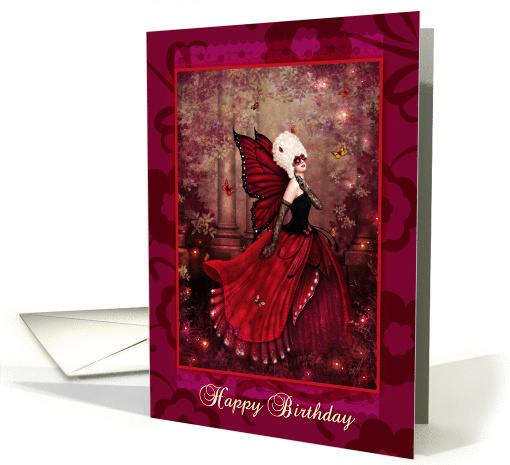 Fairy Birthday card (235676)