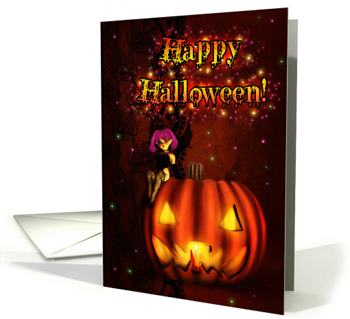 Happy Halloween Fairy card (278250)