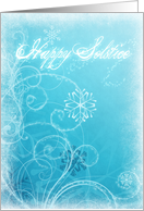 Happy Solstice card