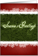 Season’s Greetings card