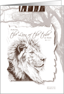 Lion of Juda card