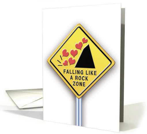 Falling Like A Rock Zone- Love card (241752)