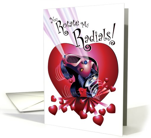 Car Excited By Lover Valentine card (762799)