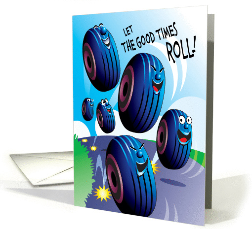 Let The Good Times Roll Party Invitation card (971349)