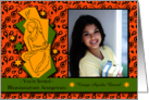 Bharatanatyam Arangetram Invitation with Add Your Picture and Name card