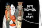 From All of Us Halloween with Ghost and Friends card