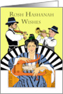 Rosh Hashanah Wishes with Klezmer Family Band card