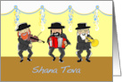 Shana Tova Rosh Hashanah with Klezmer Band card
