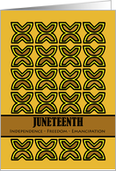 Juneteenth Symbol of...