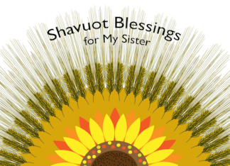 For Sister Shavuot...