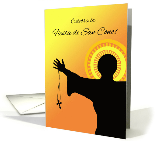 Spanish Feast of Saint Cono Celebra la Fiesta de San Cono card