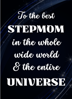 For Stepmom Mother's...