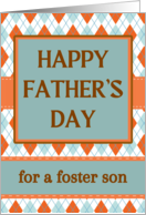 For Foster Son...