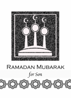 For Son Ramadan...