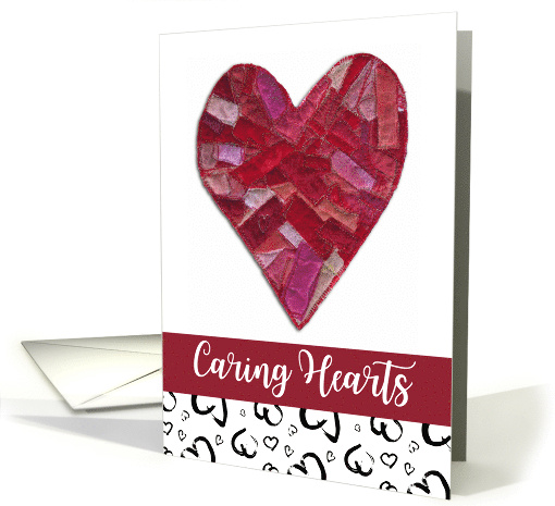 For Volunteer Thank You with Caring Hearts and Quilted... (1189012)