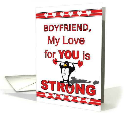 For Boyfriend Valentine's Day Muscle Penguin Lifting... (1292532)