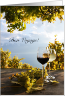 Bon Voyage, Wine and Grapes with Sky card