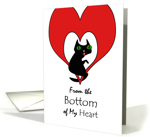 Thank You for Pet Sitter, From the Bottom of My Heart card (1322786)