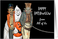 From All of Us Halloween with Ghost and Friends card