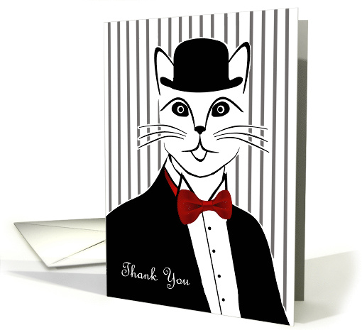 Thank You for Coming to My Party, Fancy Cat with Tux and... (1408420)