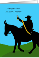 Saint Jos Gabriel Brochero Feast Day, the Gaucho Priest card