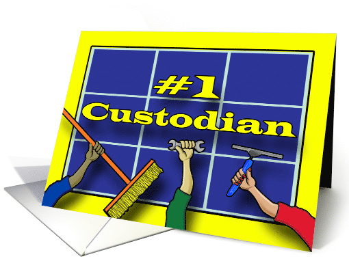 Custodial Workers Appreciation Day, Squeaky Clean Performance card