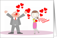 Big Shout Out of Love for Wife on Valentine’s Day card