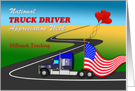 National Truck Driver Appreciation Week, Custom Front, Add Text card