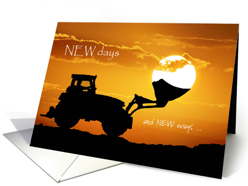 Congratulations on New Tractor, A New Day card (1569260)