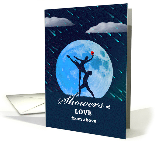 Anniversary Showers of Love from Above with Poem Inside card (1607436)