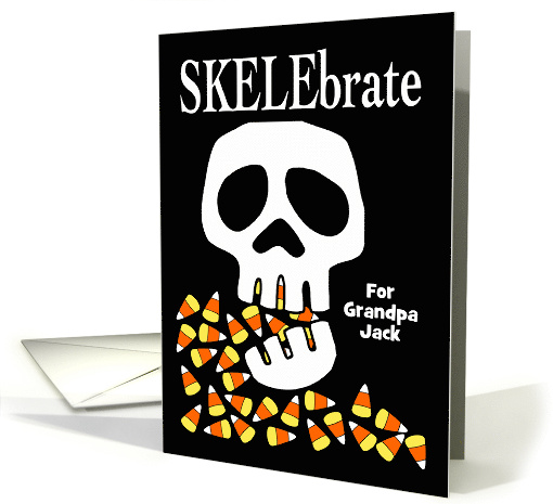 Skelebrate Halloween Custom Front for Grandpa Jack with... (1704690)