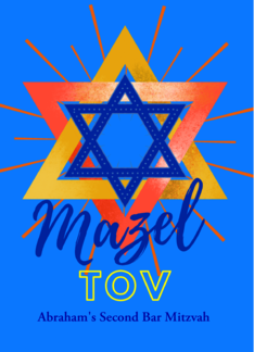 Second Bar Mitzvah...